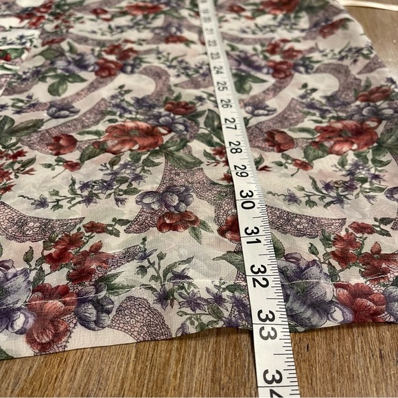 Vintage Victoria Secret Gold Label Floral Robe OS Boho Whimsical Fairy Sexy - Picture 6 of 6